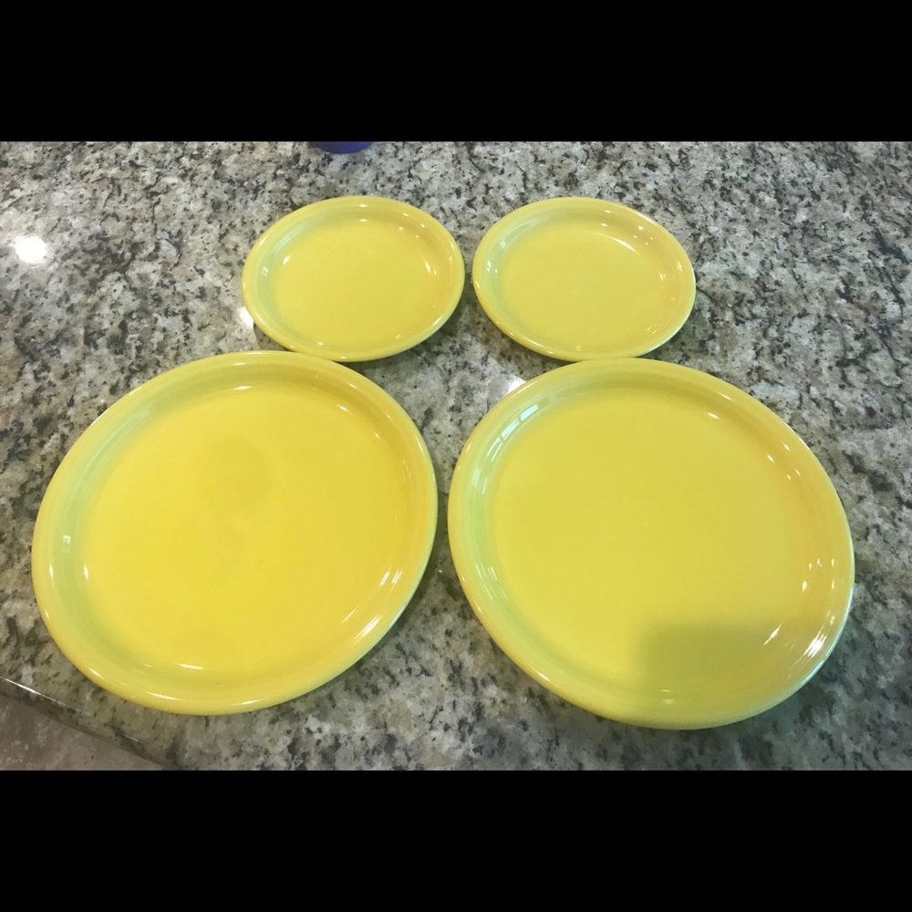 Fiesta plates Fiestaware!